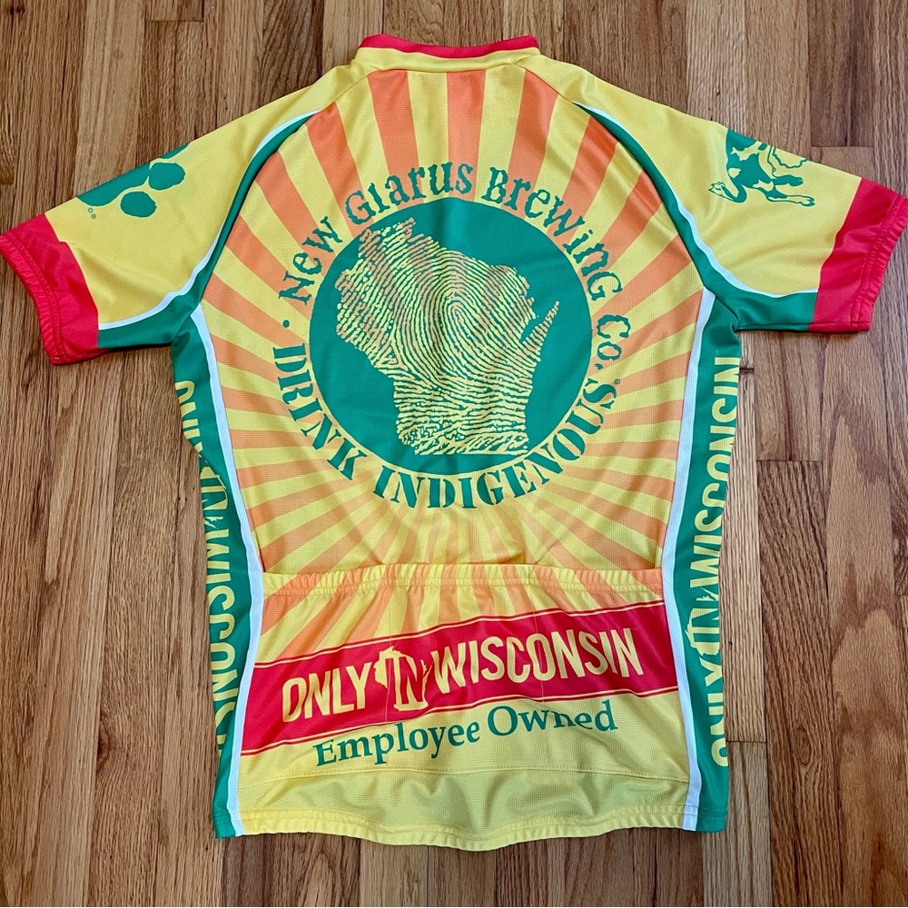 New Glarus Brewing WI Bike Jersey